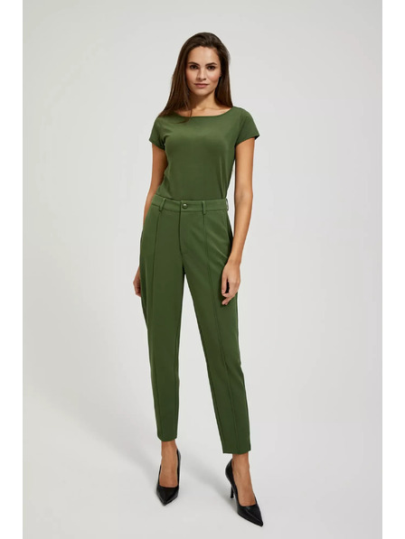 Moodo Khaki dámské kalhoty