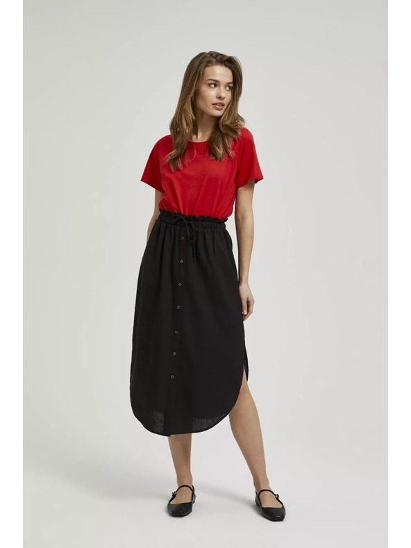 Moodo Černá volná sukně
