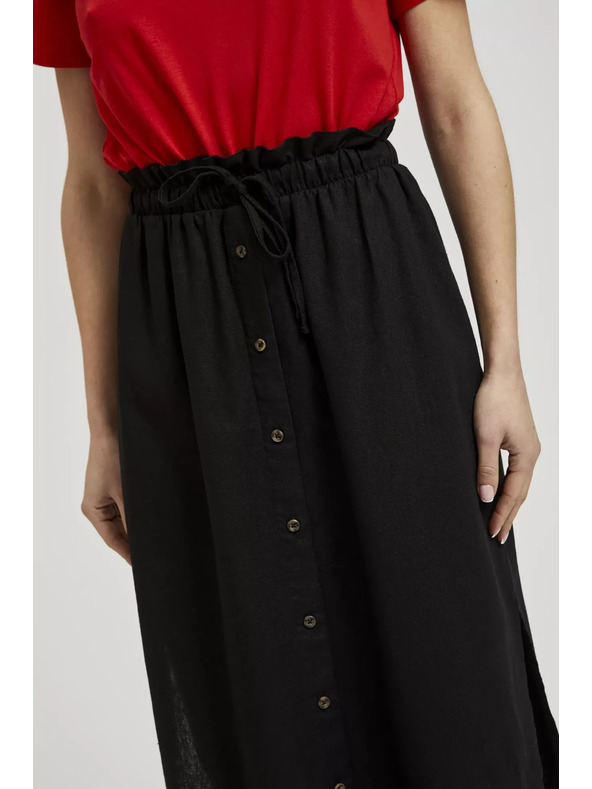 Moodo Černá volná sukně