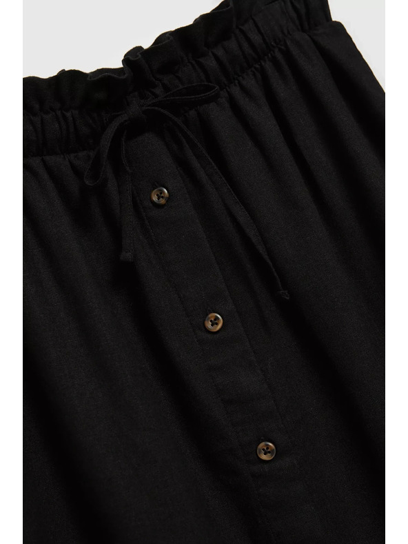 Moodo Černá volná sukně