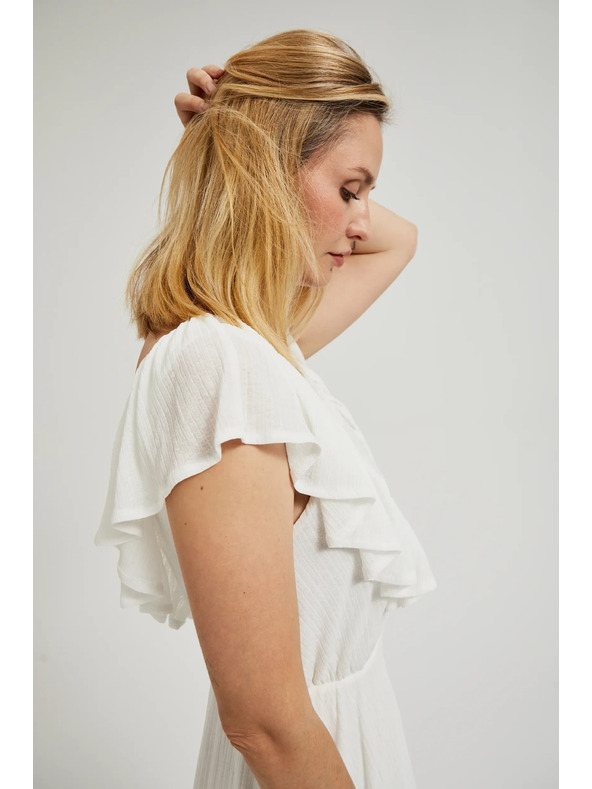 Moodo Dlouhé šaty s volány