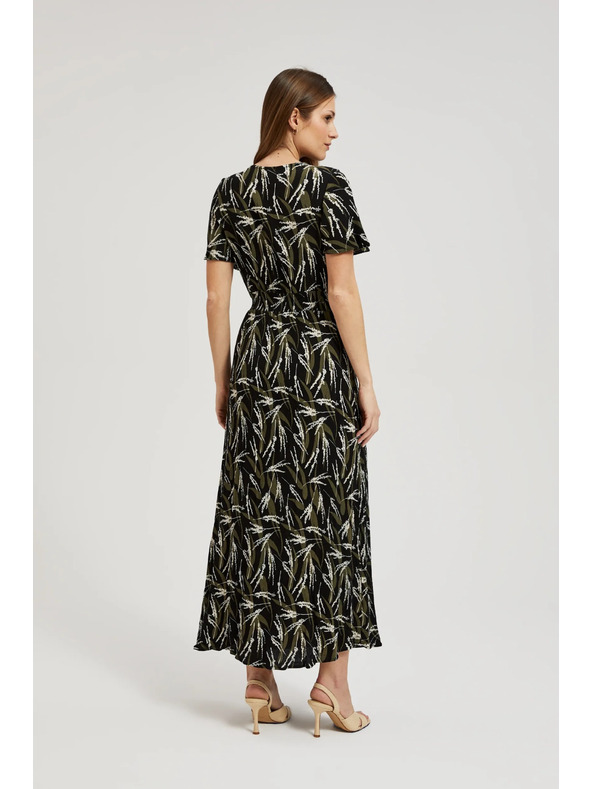 Moodo Dlouhé vzorované šaty