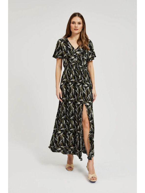 Moodo Dlouhé vzorované šaty