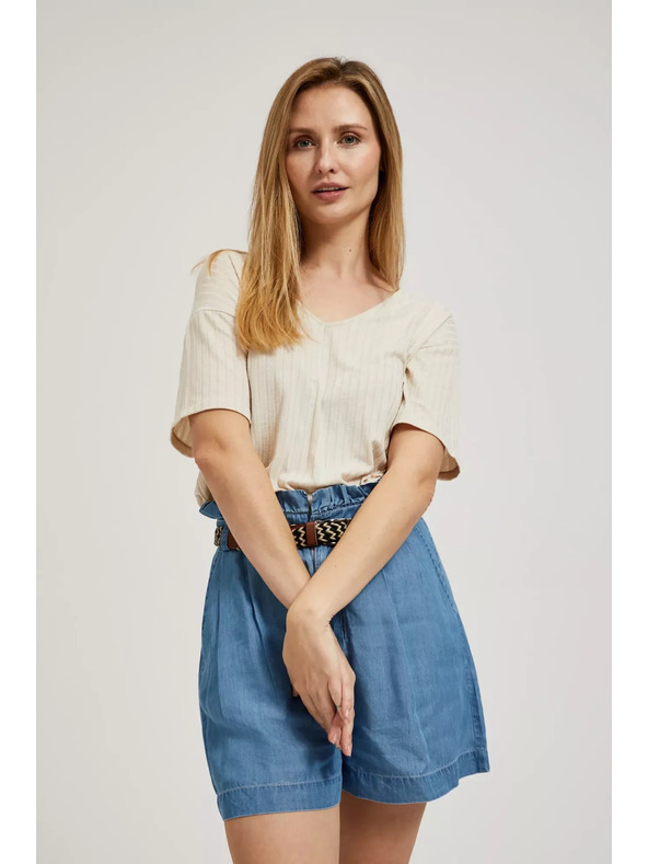 Moodo Krémový volný top