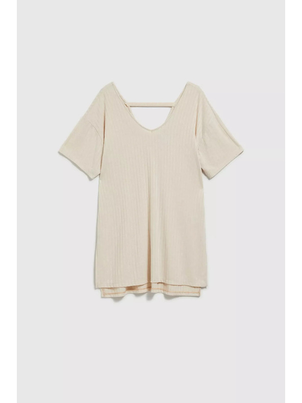 Moodo Krémový volný top