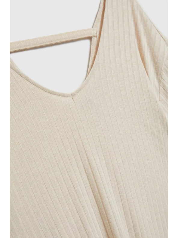 Moodo Krémový volný top