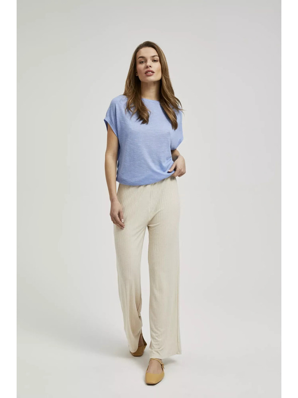 Moodo Světle modrý volný top