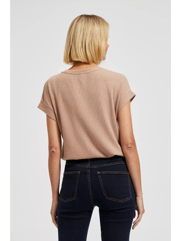 Moodo Světle hnědý top