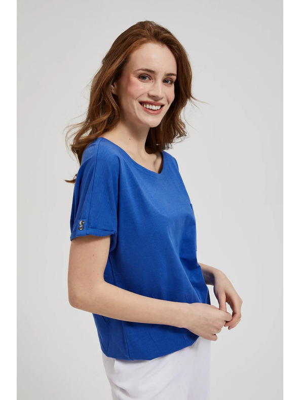 Moodo Modrý volný top