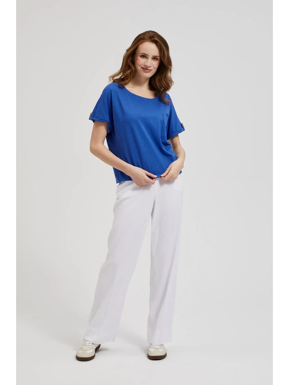 Moodo Modrý volný top