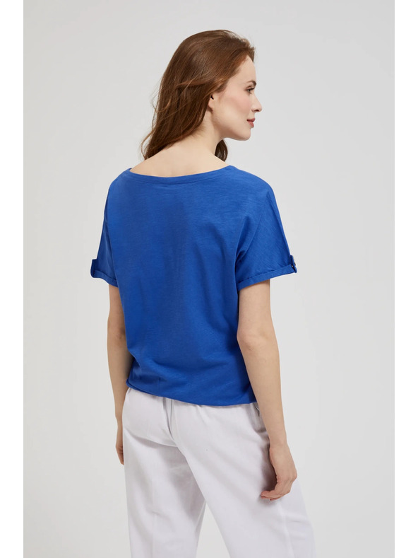 Moodo Modrý volný top