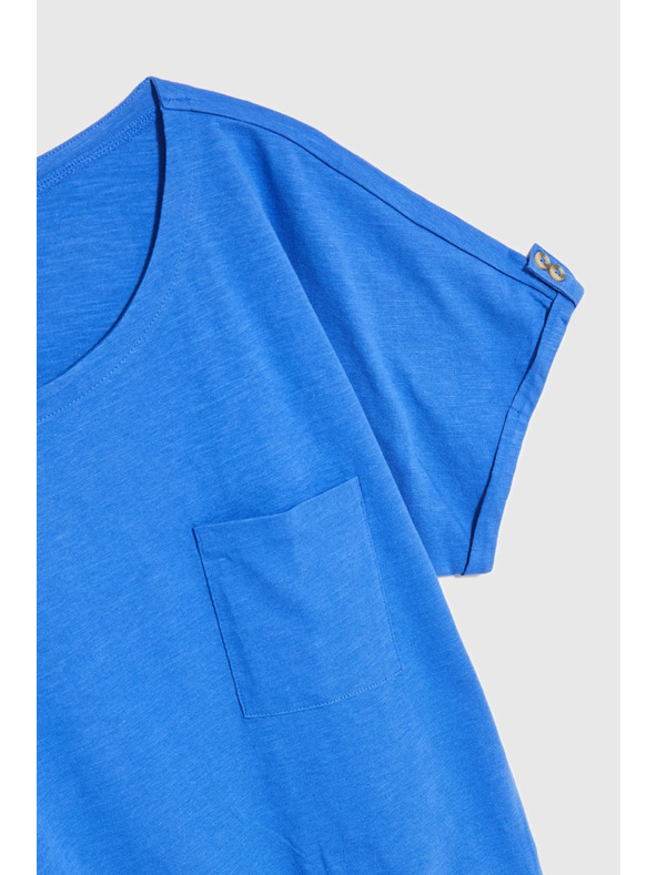 Moodo Modrý volný top