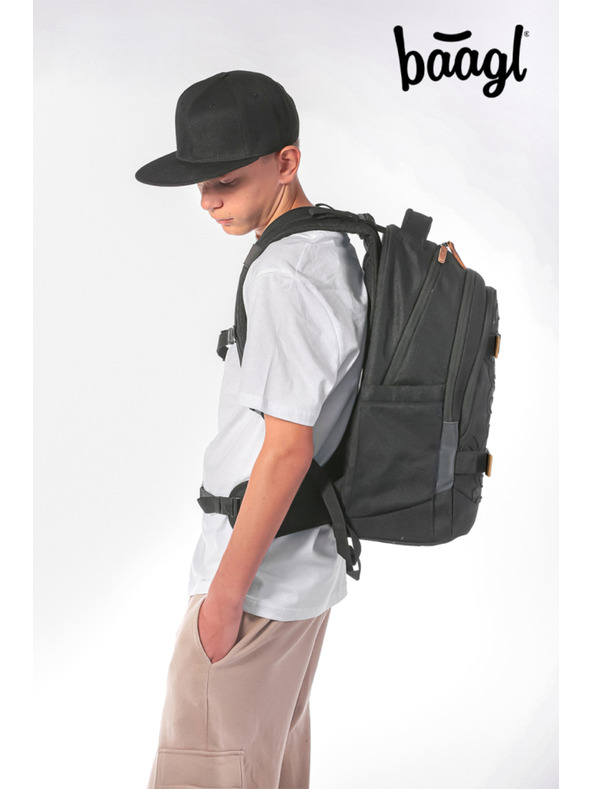 BAAGL  BAAGL Školní batoh Skate max Darkness