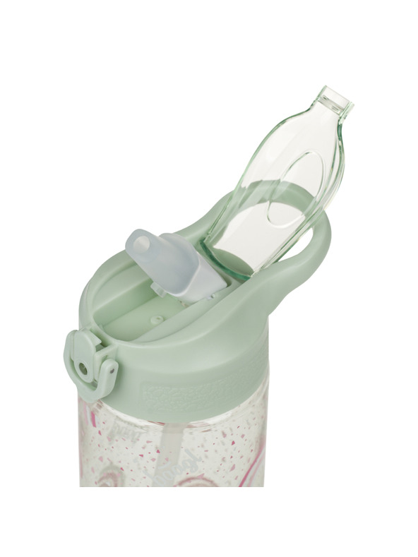 BAAGL  BAAGL Tritanová láhev na pití s brčkem Duha 500 ml