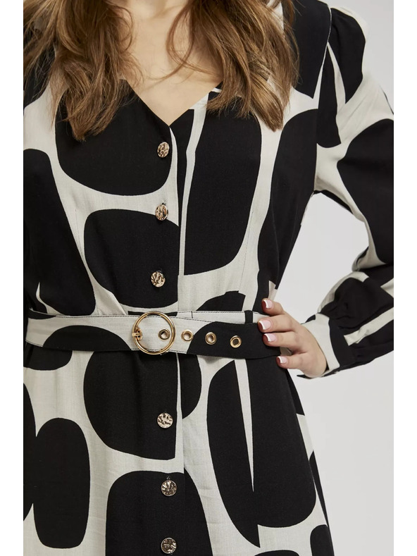 Moodo Šaty s páskem