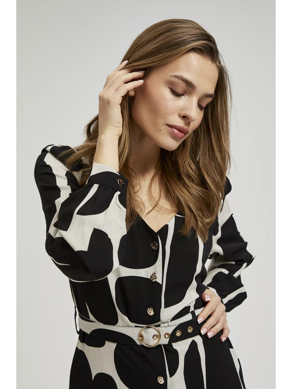 Moodo Šaty s páskem