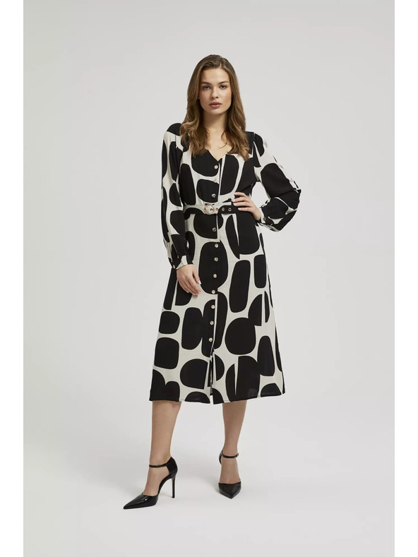 Moodo Šaty s páskem