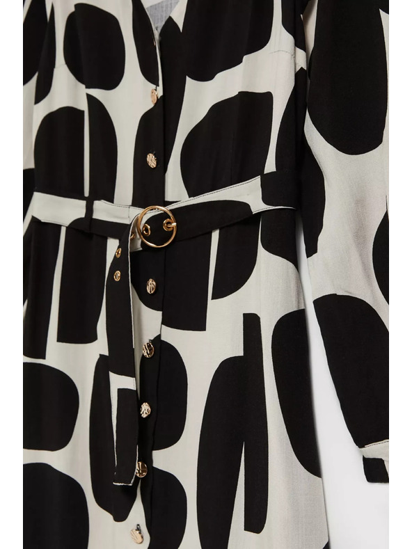 Moodo Šaty s páskem