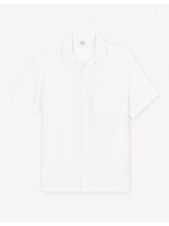 Celio Bílá pánská košile Celio Decolml