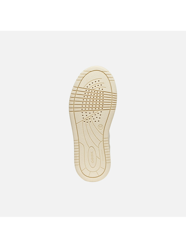 Geox Bílé dívčí tenisky Geox Lestrella