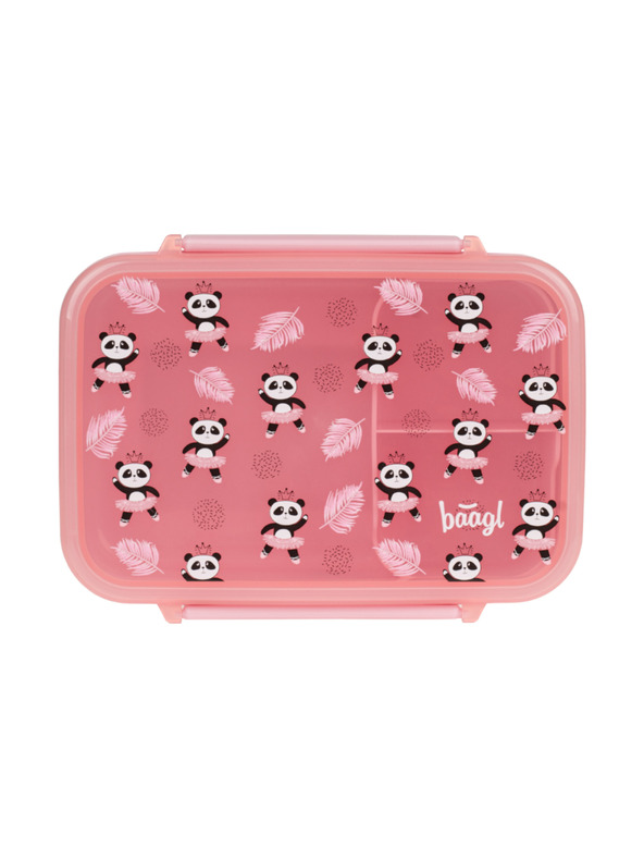 BAAGL  BAAGL Box na svačinu s přihrádkami Panda