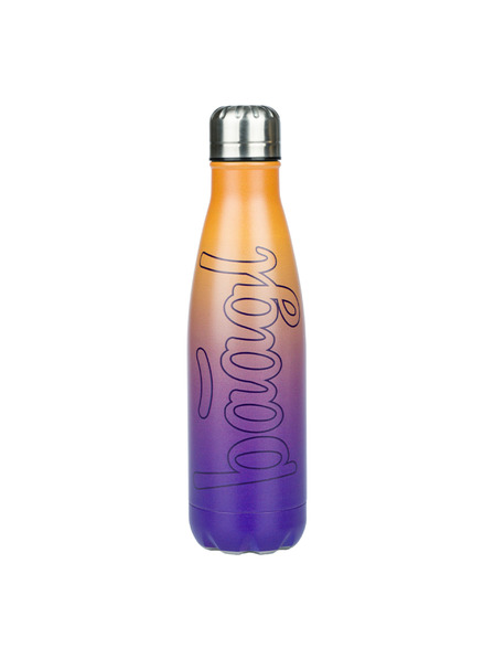 BAAGL  BAAGL Termoláhev s kovovým víčkem Gradient žluto-fialová, 500 ml