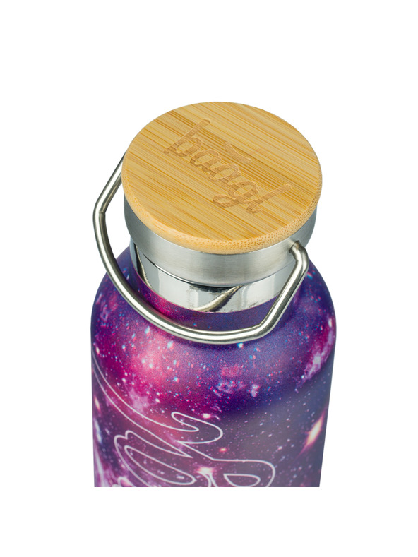 BAAGL  BAAGL Termoláhev s bambusovým víčkem Galaxy, 500 ml