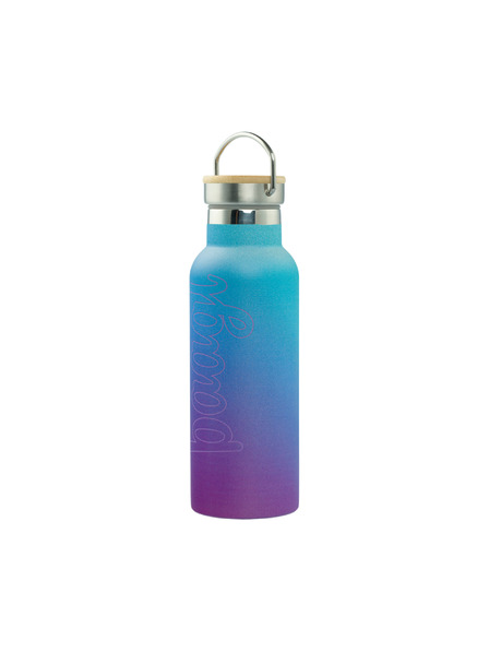 BAAGL  BAAGL Termoláhev s bambusovým víčkem Gradient modro-fialová, 500 ml