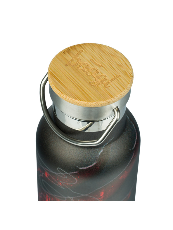 BAAGL  BAAGL Termoláhev s bambusovým víčkem Láva, 500 ml