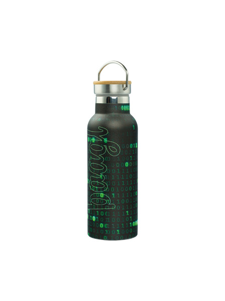 BAAGL  BAAGL Termoláhev s bambusovým víčkem Numbers, 500 ml