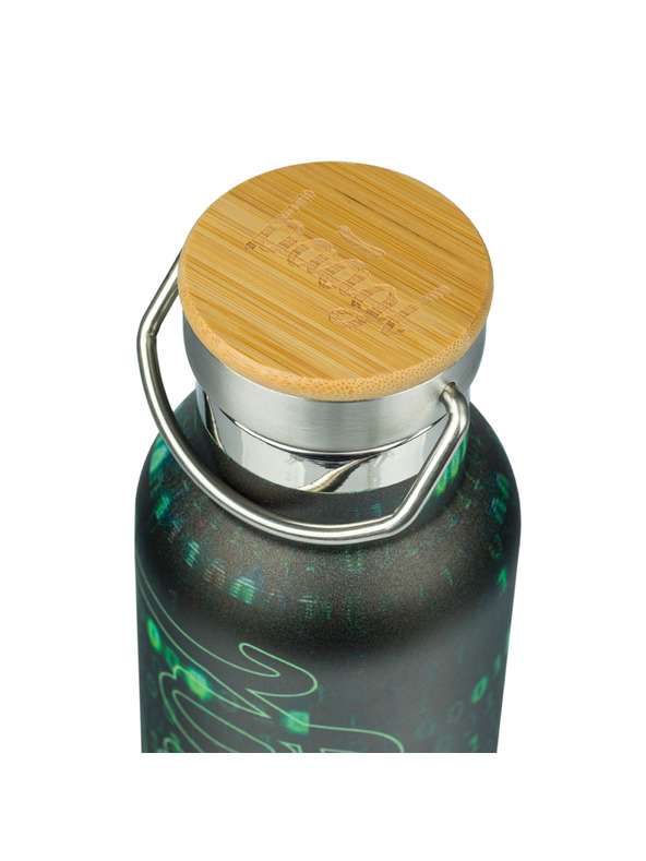 BAAGL  BAAGL Termoláhev s bambusovým víčkem Numbers, 500 ml