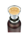 BAAGL  BAAGL Termoláhev s bambusovým víčkem Gradient červeno-černá, 500 ml