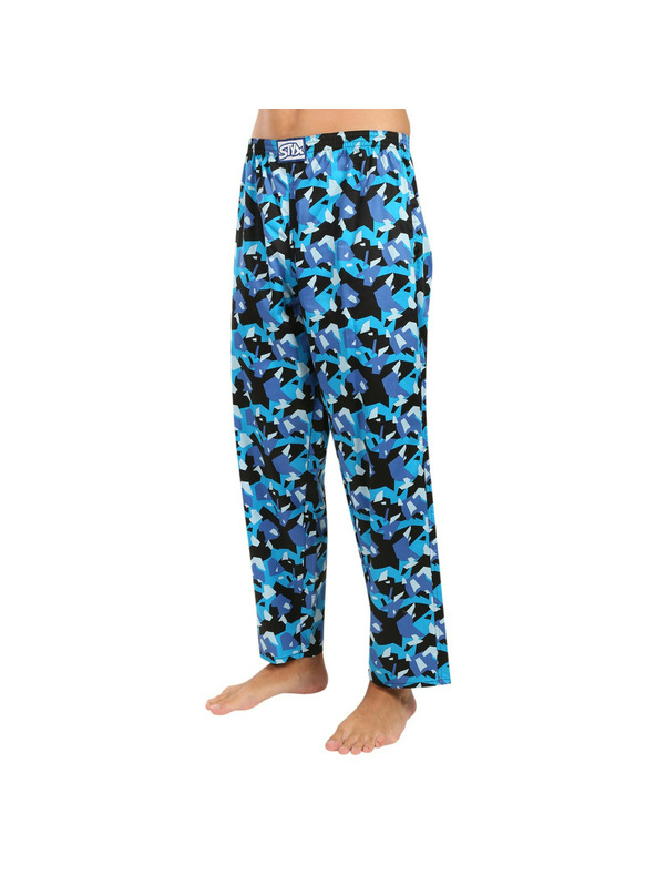 Styx Pánské kalhoty na spaní Styx maskáč hranatý
