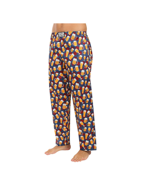 Styx Pánské kalhoty na spaní Styx pivo