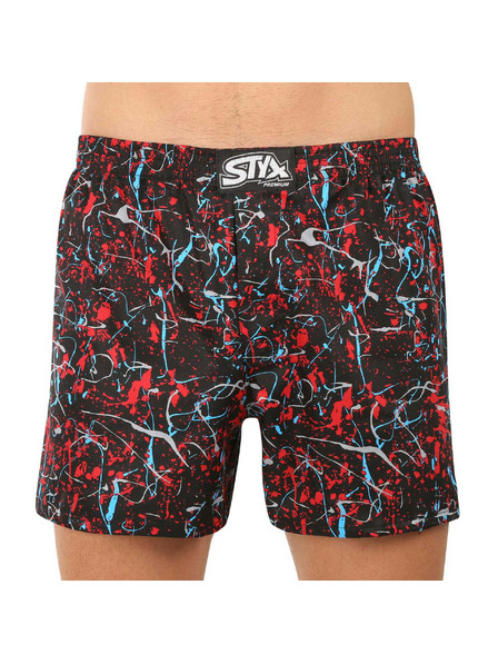 Styx Sada tří - pánské trenky Styx premium art klasická guma