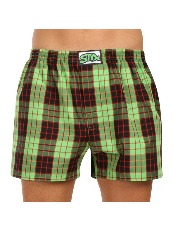 Styx Pánské trenky Styx klasická guma vícebarevné
