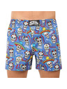 Styx Pánské trenky Styx premium art klasická guma lebky