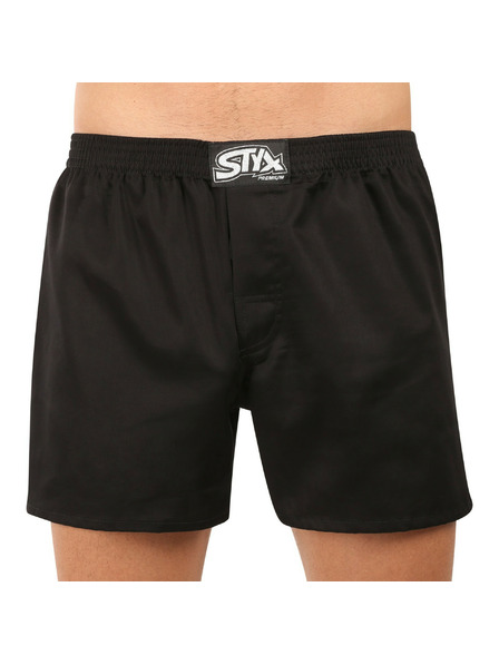 Styx Pánské trenky Styx premium art klasická guma černé