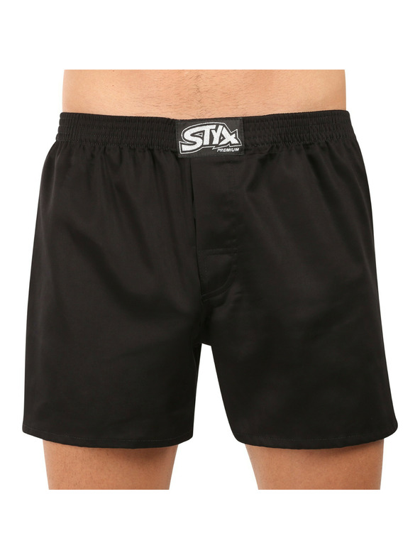 Styx Pánské trenky Styx premium art klasická guma černé
