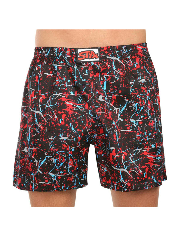 Styx Sada tří - pánské trenky na spaní Styx vícebarevné