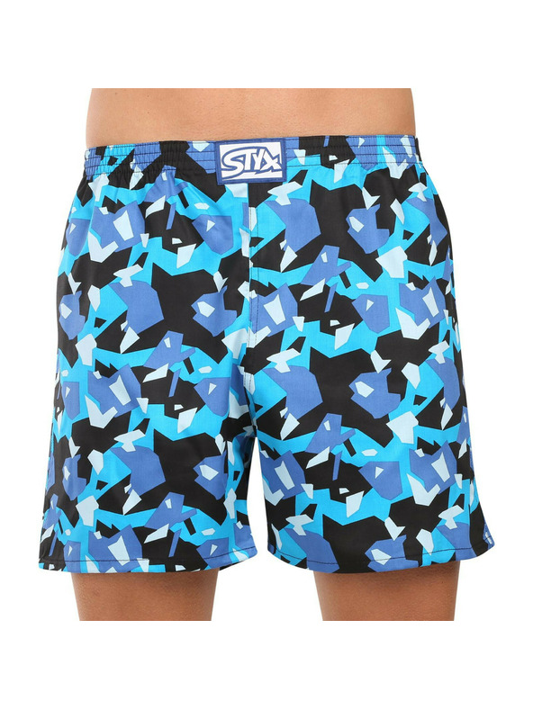 Styx Sada tří - pánské trenky na spaní Styx vícebarevné