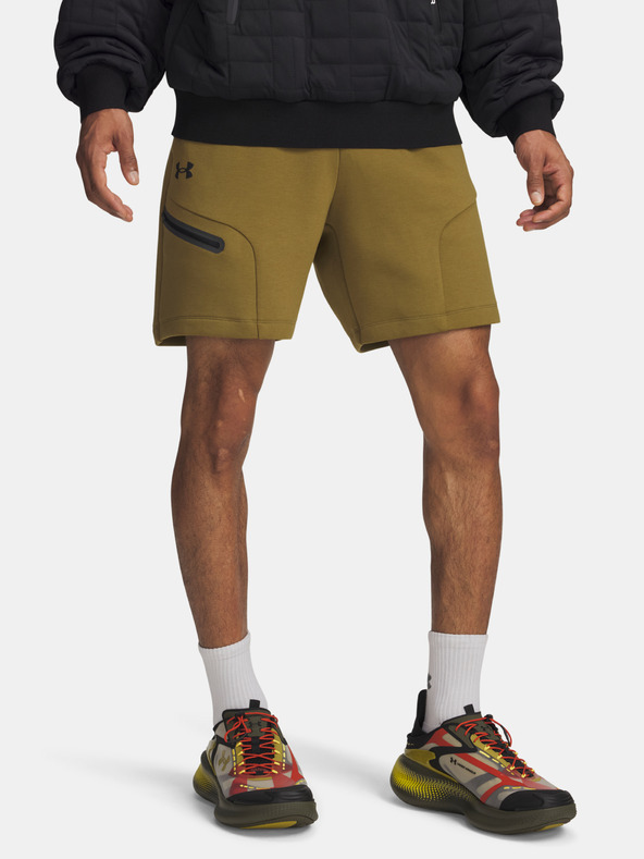 Under Armour Pánské kraťasy Under Armour UA Unstoppable Flc Shorts-GRN