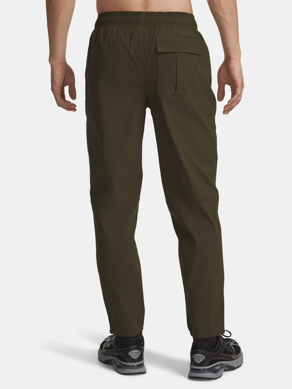 Under Armour Pánské sportovní kalhoty Under Armour UA UNSTPBLE WOVEN TX TAPER-GRN