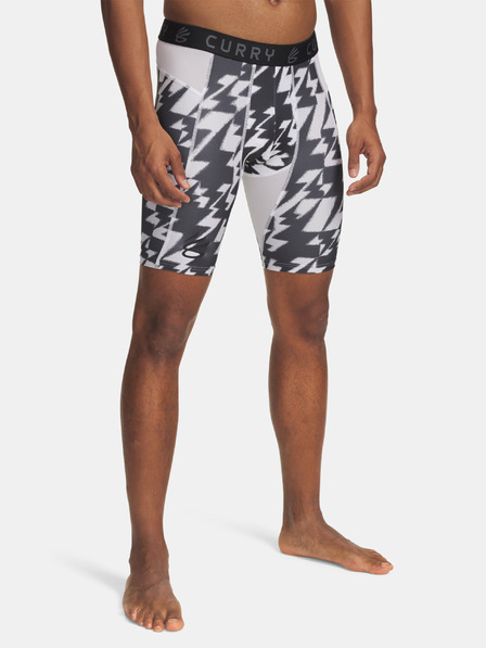 Under Armour Pánské kraťasy Under Armour UA Curry HG Prtd Shorts-WHT