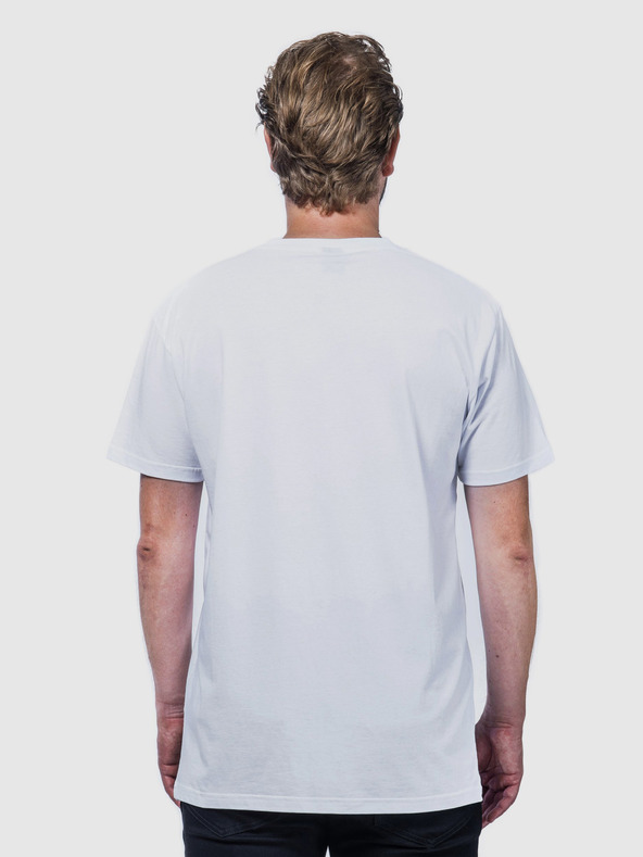 Horsefeathers Bílé pánské tričko Horsefeathers Base