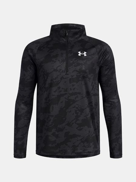 Under Armour Chlapecké tričko Under Armour UA Tech 2.0 1/2 Zip-BLK