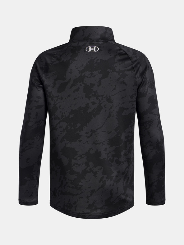 Under Armour Chlapecké tričko Under Armour UA Tech 2.0 1/2 Zip-BLK
