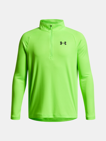 Under Armour Chlapecké tričko Under Armour UA Tech 2.0 1/2 Zip-GRN