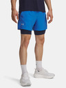 Under Armour Pánské kraťasy Under Armour UA LAUNCH 5'' 2-IN-1 SHORTS-BLU