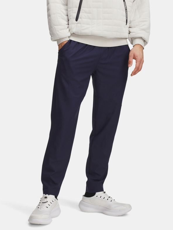 Under Armour Pánské sportovní kalhoty Under Armour UA Unstoppable Tapered Pants-BLU